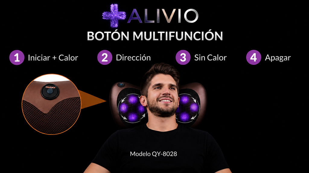 Cojin Masajeador Electrico Corporal